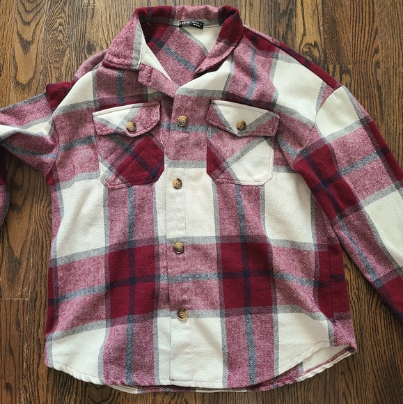 Plaid Shacket - Picture 2 of 6